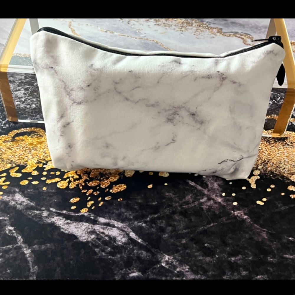 🆕MARBLE PATTERN COSMETICS BAG - Picture 4 of 5